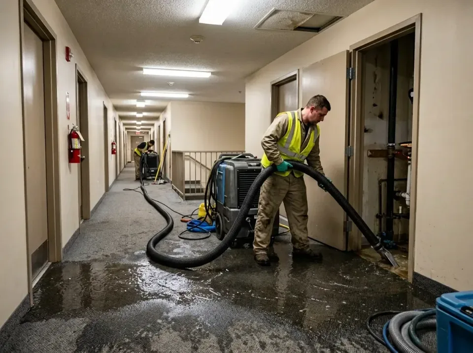 multi-unit-apartment-hallway-f-005 — frequently asked questions, Emergency Burst Pipe Water Extraction & Removal in Pricevil…
